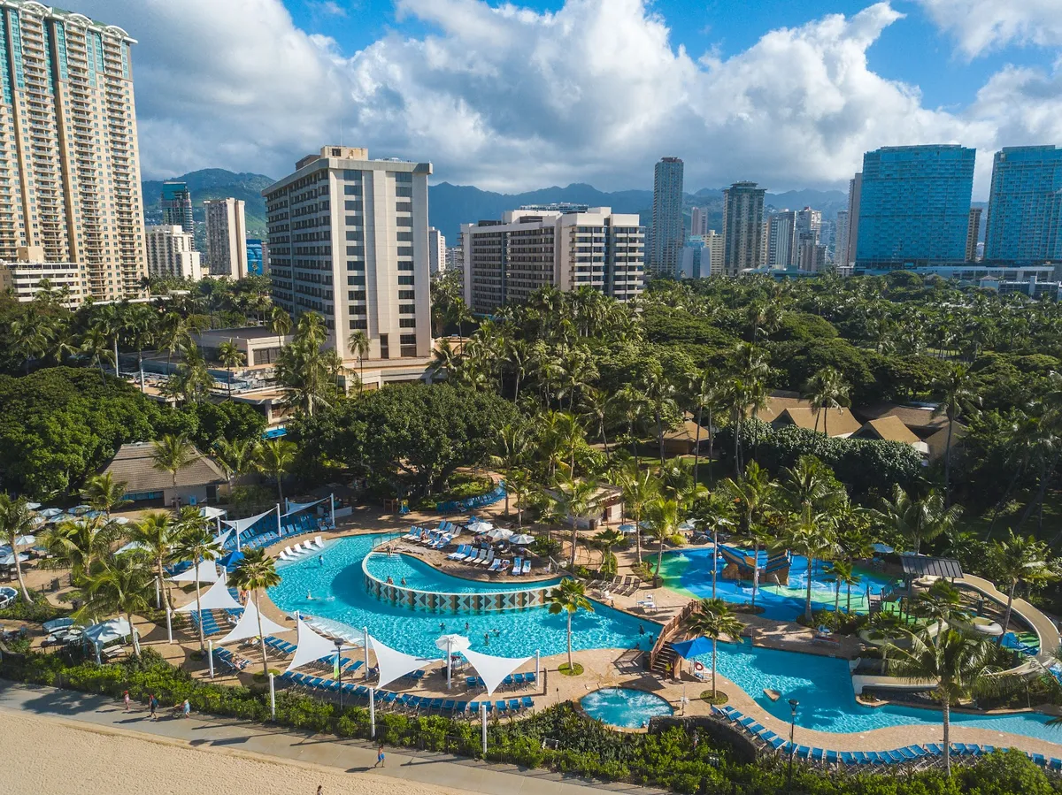 Hale Koa Hotel, Honolulu exterior view