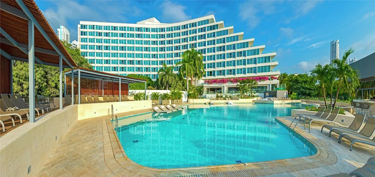 Hilton Cartagena Hotel, Cartagena exterior view