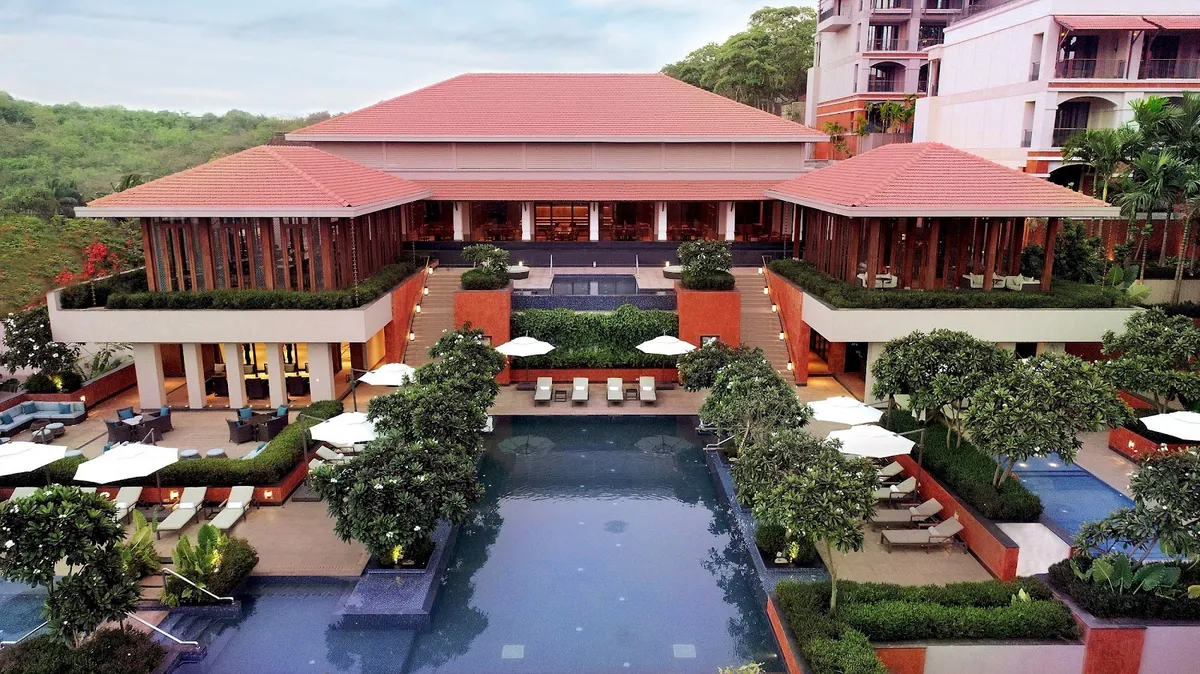 Hilton Goa Resort, Goa exterior view