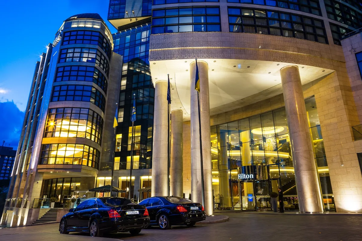 Hilton Kyiv, Kyiv exterior view