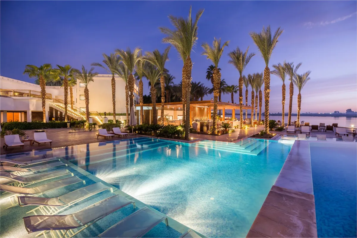 Hilton Luxor Resort & Spa, Luxor exterior view