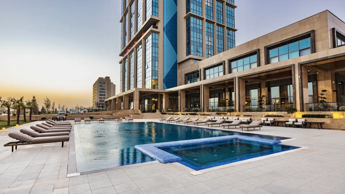 Hilton Samarkand Regency, Samarkand exterior view