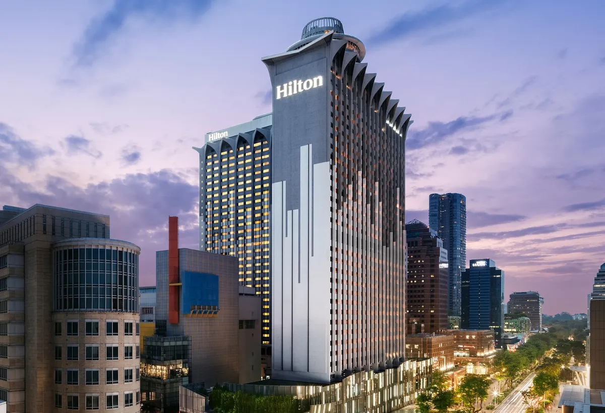 Hilton Singapore Orchard, Orchard Road exterior view