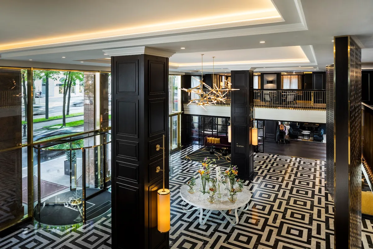 Hilton Vienna Plaza, Vienna exterior view