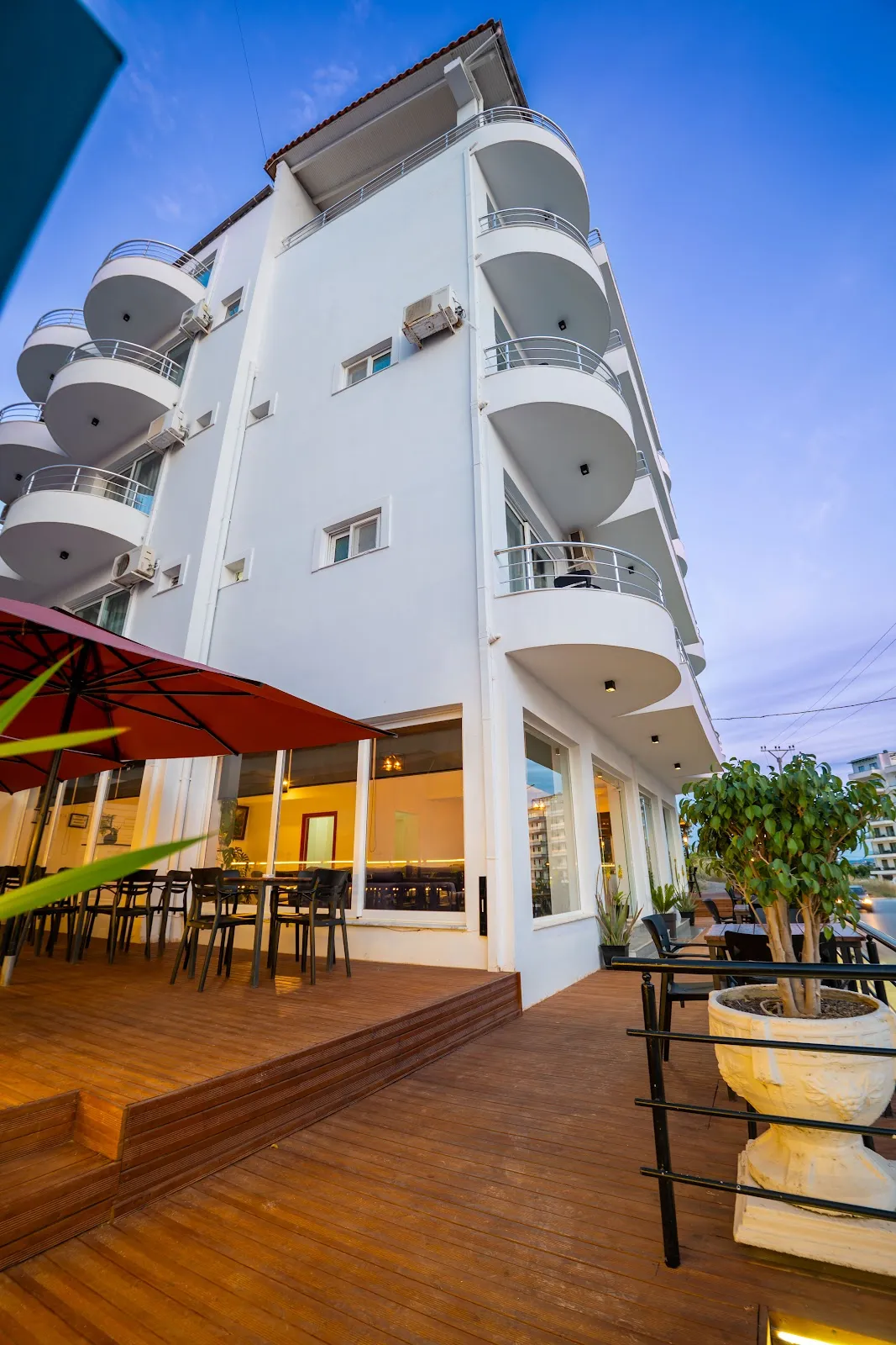 Hotel Alnes, Sarande, Saranda exterior view