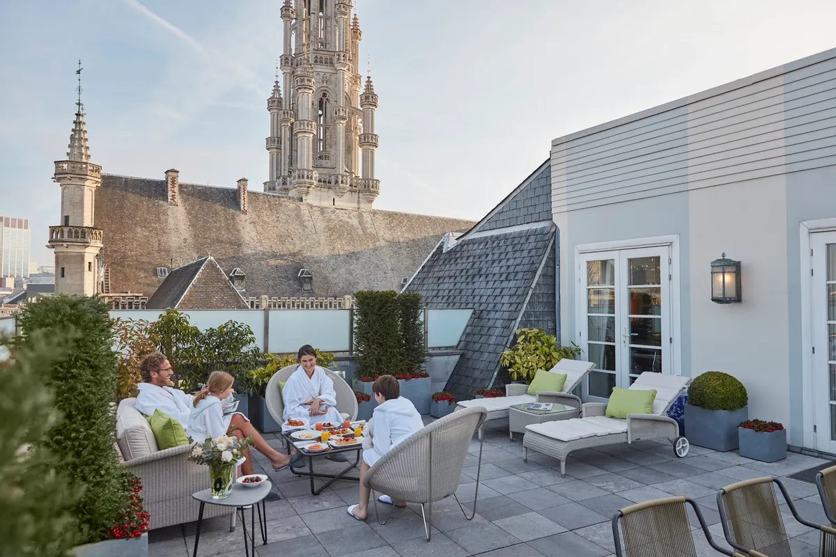 Hotel Amigo, a Rocco Forte hotel, Brussels exterior view
