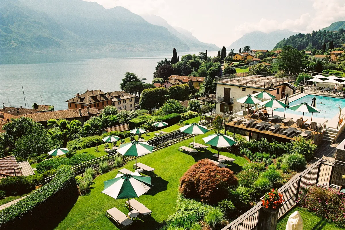 Hotel Belvedere, Lake Como exterior view