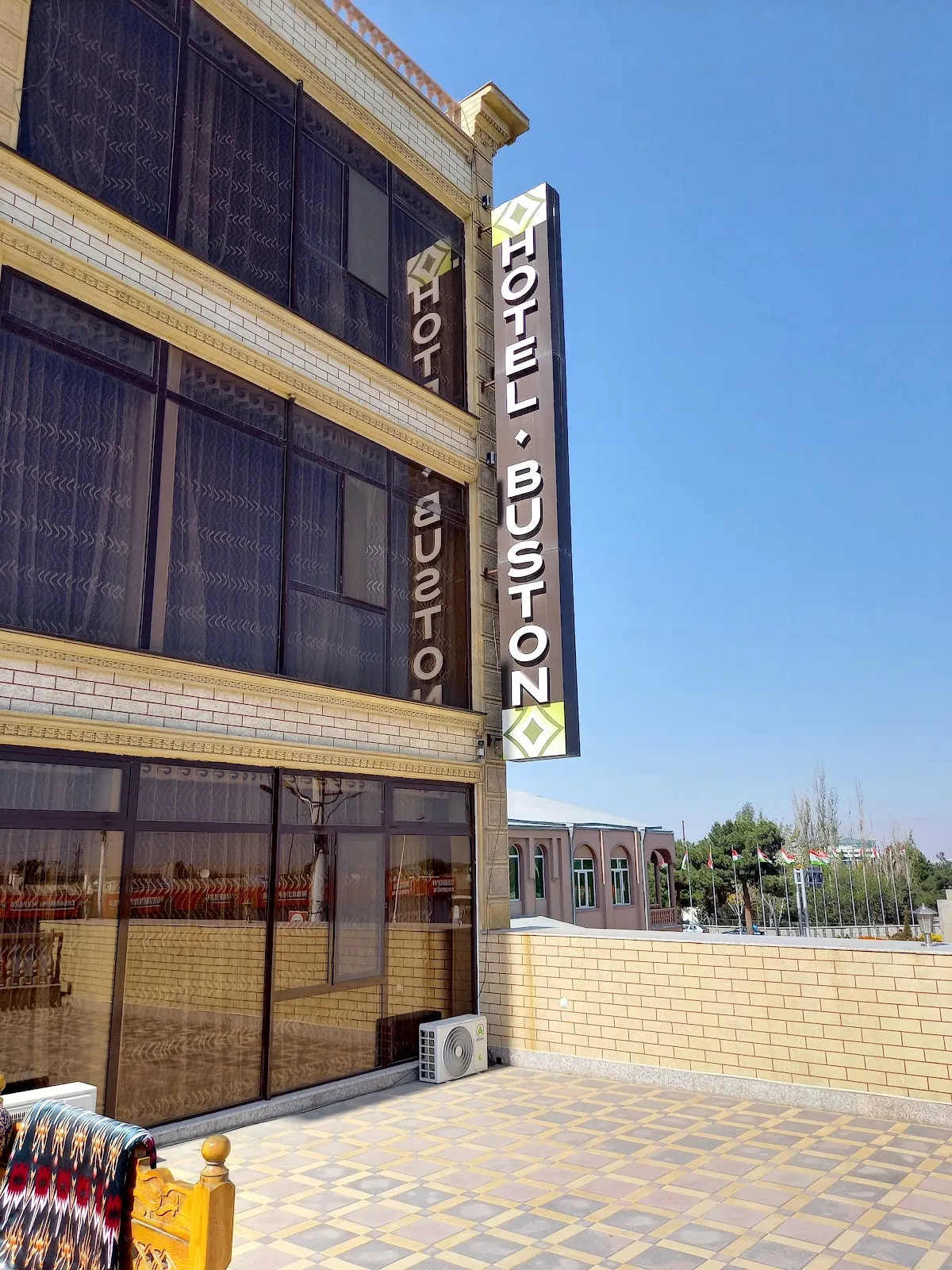 Hotel BUSTON, Khujand exterior view