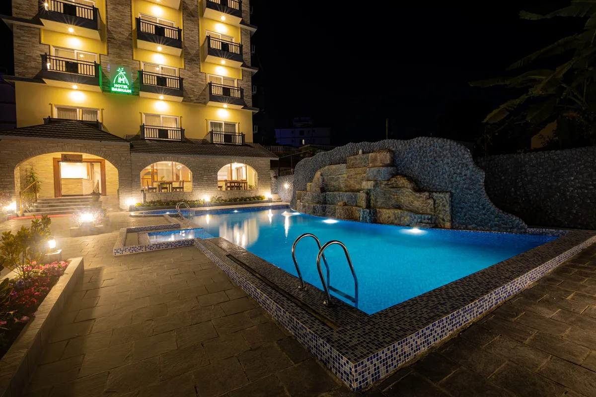 Hotel Dashain, Pokhara exterior view
