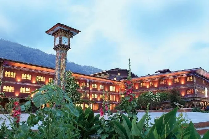 Hotel Druk Thimphu Bhutan, Thimphu exterior view