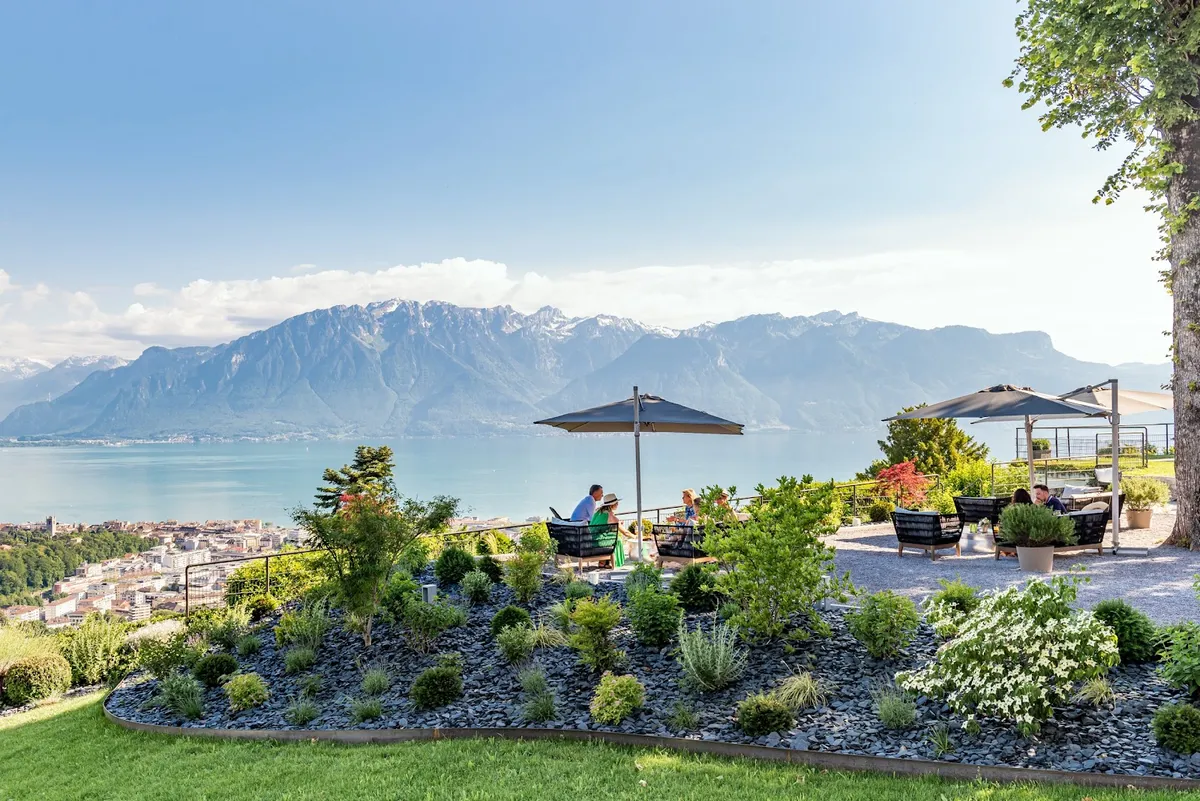 Hôtel du Léman, Montreux exterior view