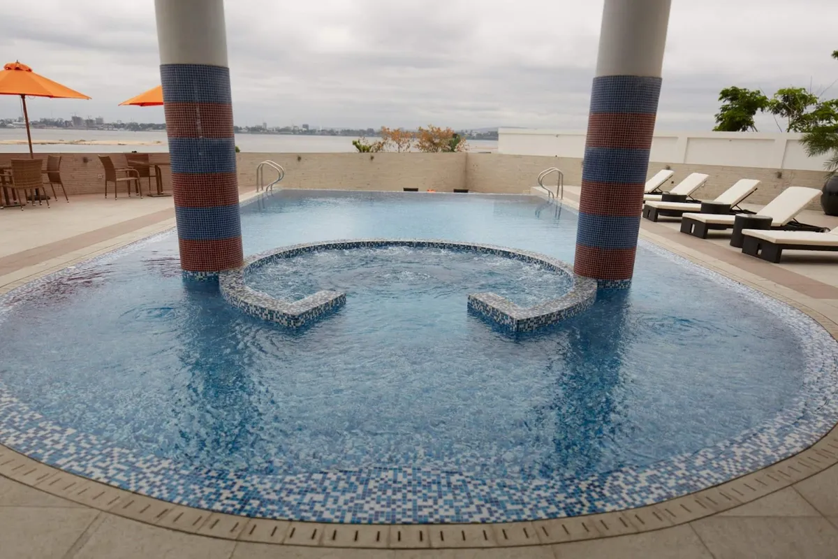 Hotel Elbo Suites, Brazzaville exterior view