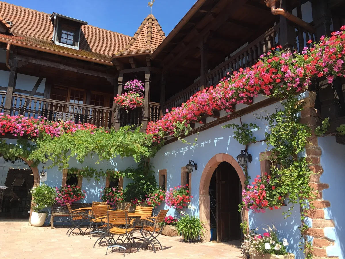 Hôtel Kieffer, Alsace exterior view