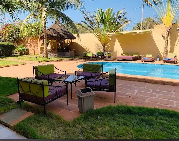 Hotel la coccinelle, Bamako exterior view