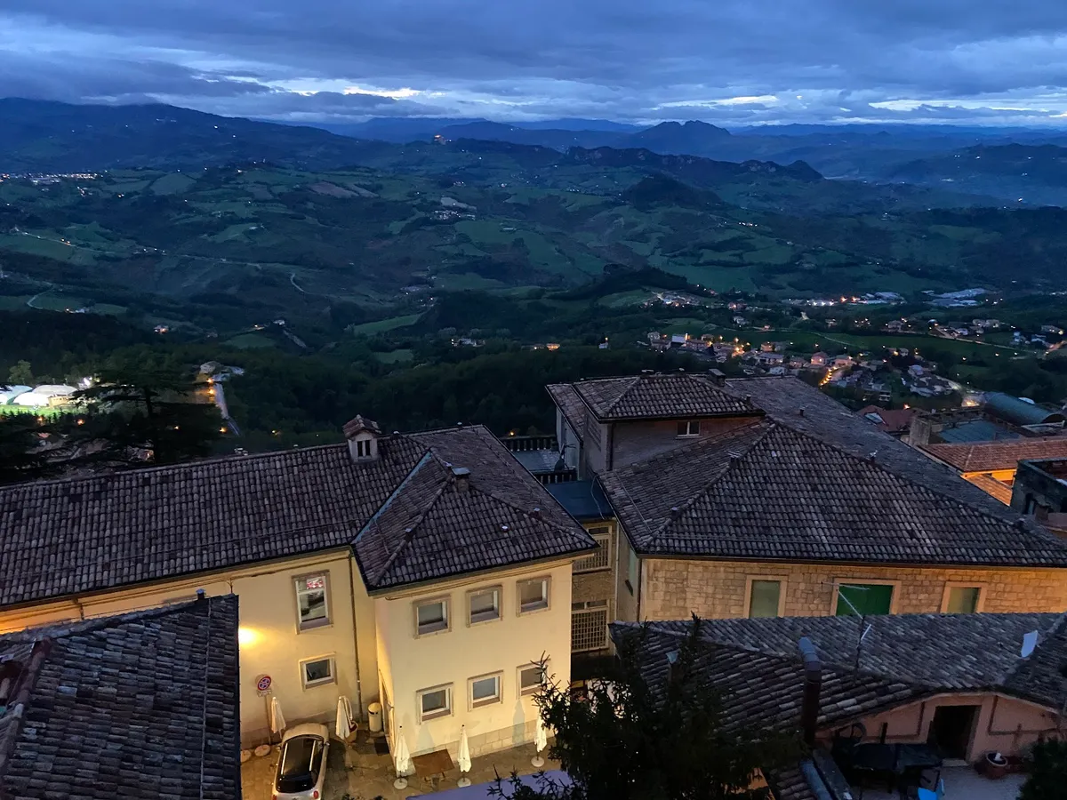 Hotel La Rocca, San Marino City exterior view