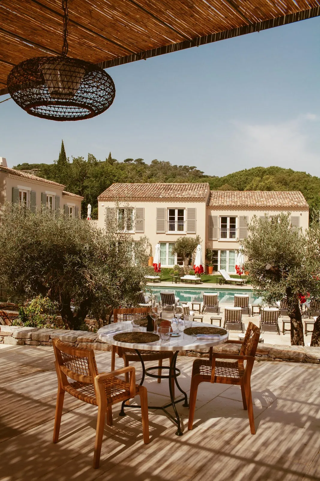 Hôtel Lou Pinet Saint-Tropez, French Riviera exterior view