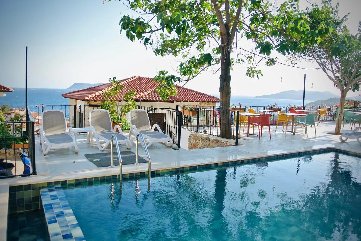 hotel Luna Kaş, Kas exterior view