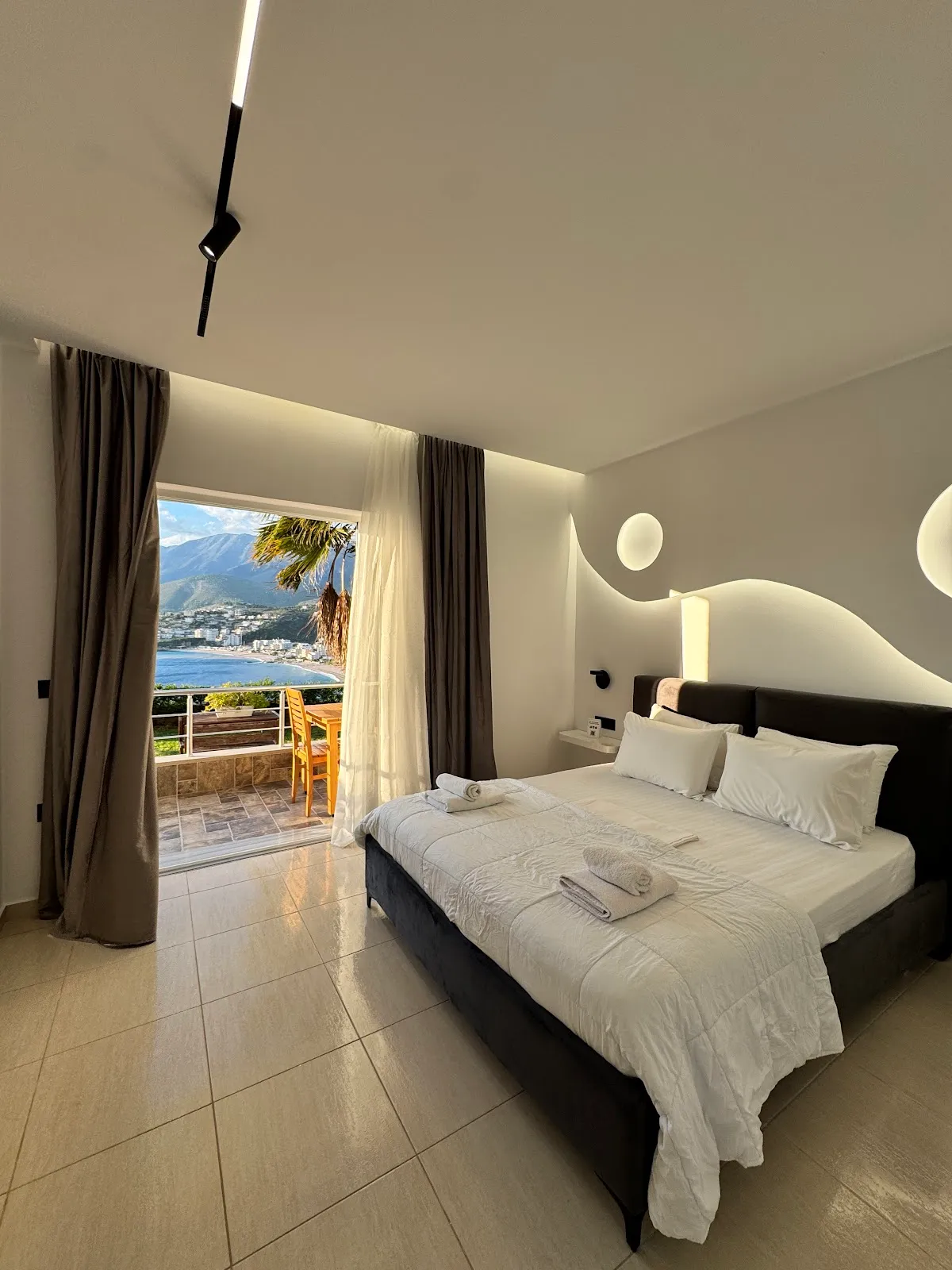 Hotel Mesun Himare, Albanian Riviera exterior view