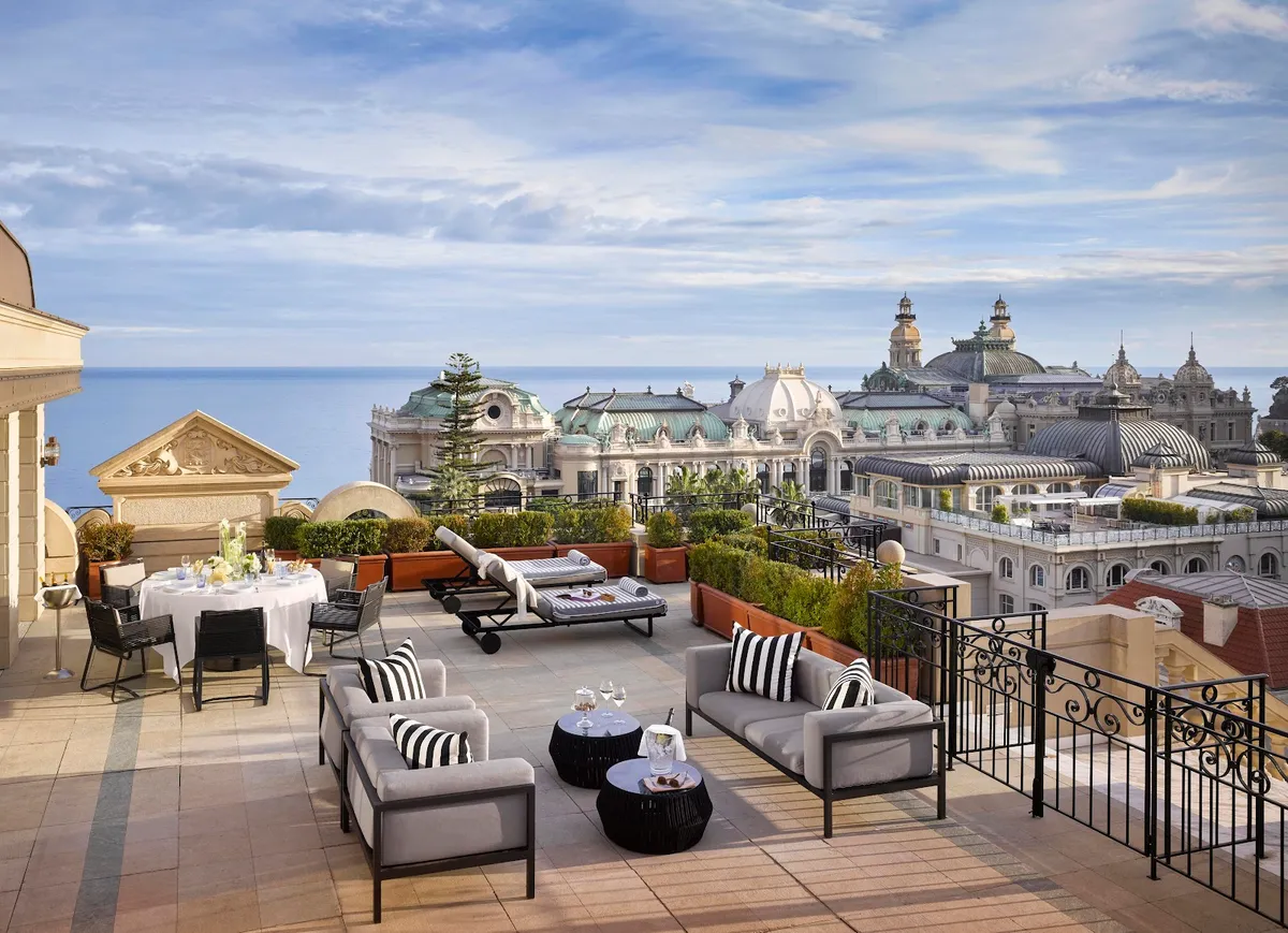 Hotel Metropole, Monte Carlo, Monte Carlo exterior view