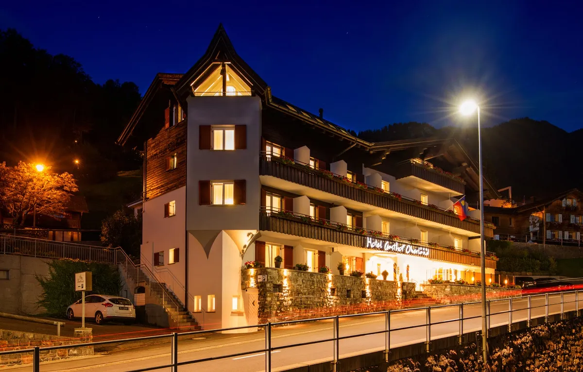 Hotel Oberland, Vaduz exterior view