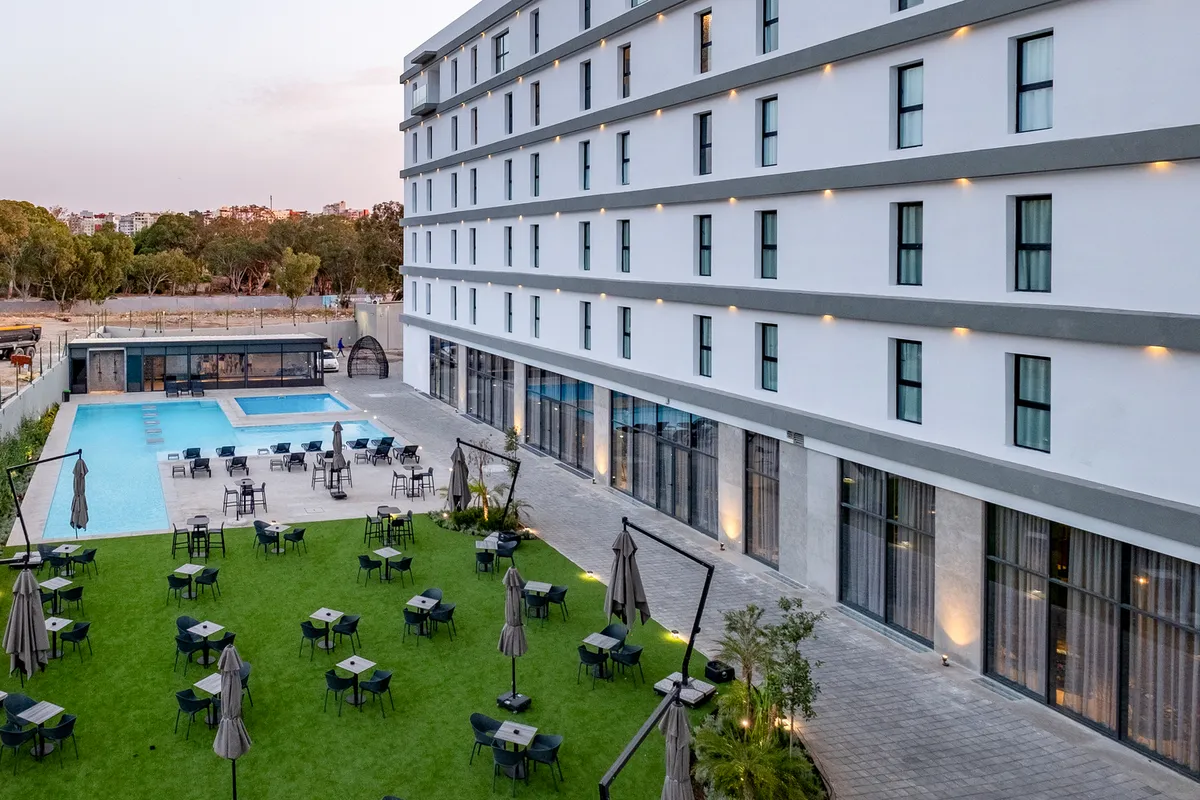 Hôtel Occidental Tanger, Tangier exterior view