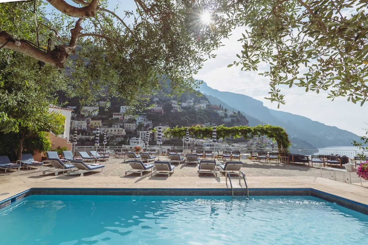 Hotel Poseidon, Positano exterior view