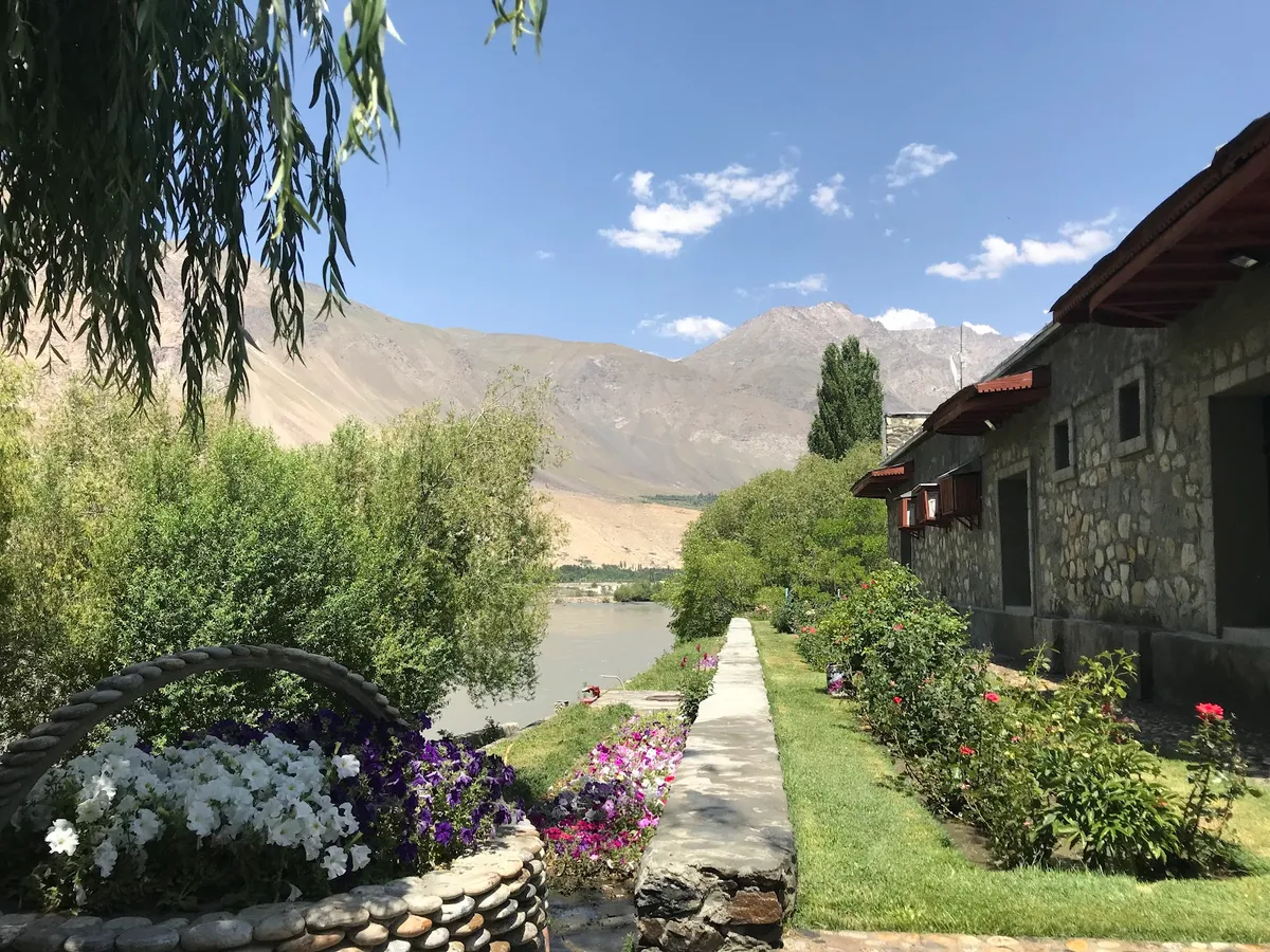 Hotel - Restaurant "Siren", Khorog exterior view