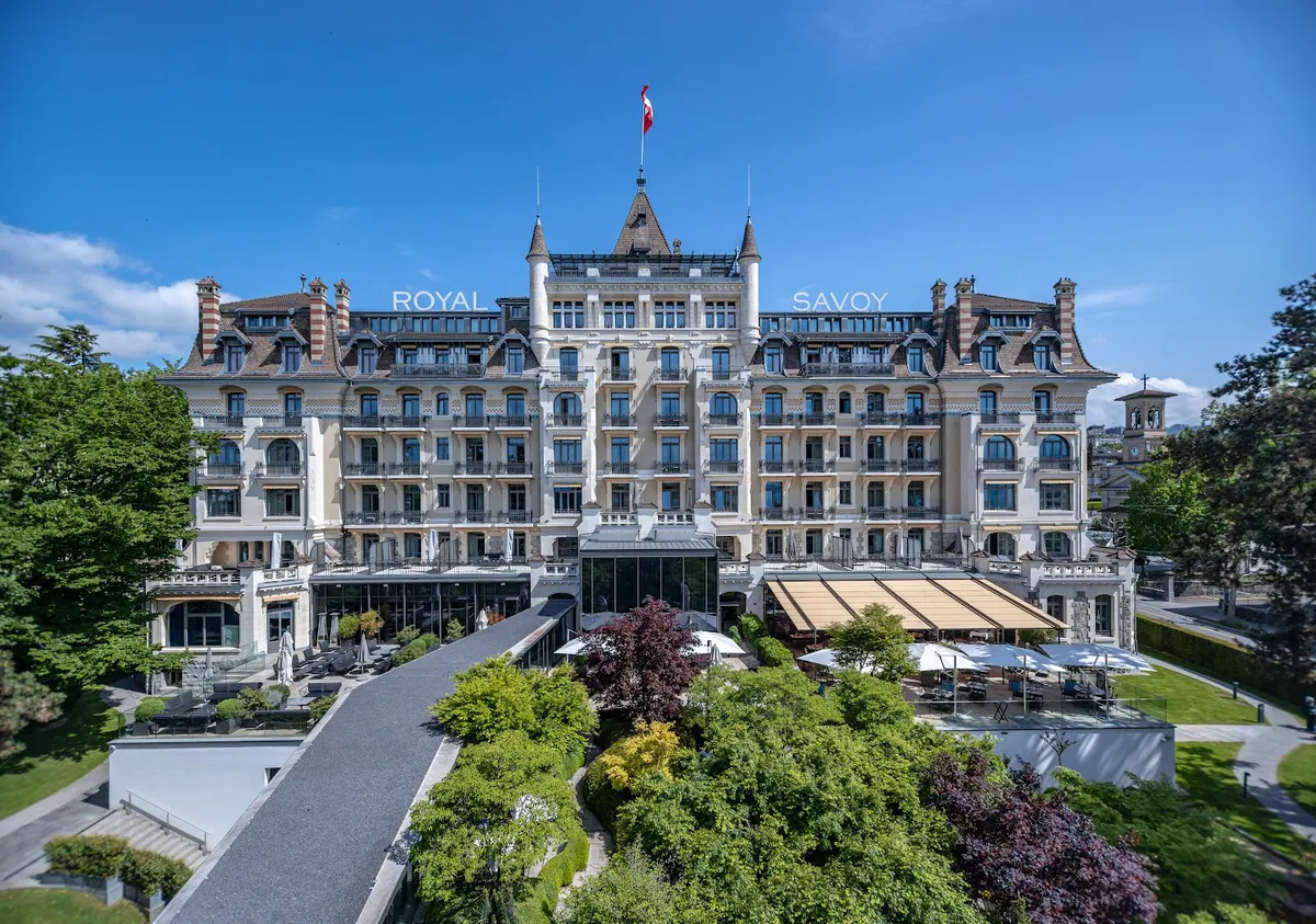 Hotel Royal Savoy Lausanne, Lausanne exterior view