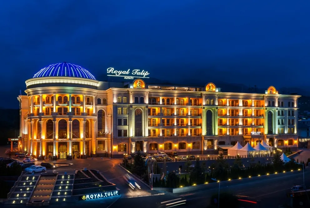 Hotel Royal Tulip, Almaty exterior view