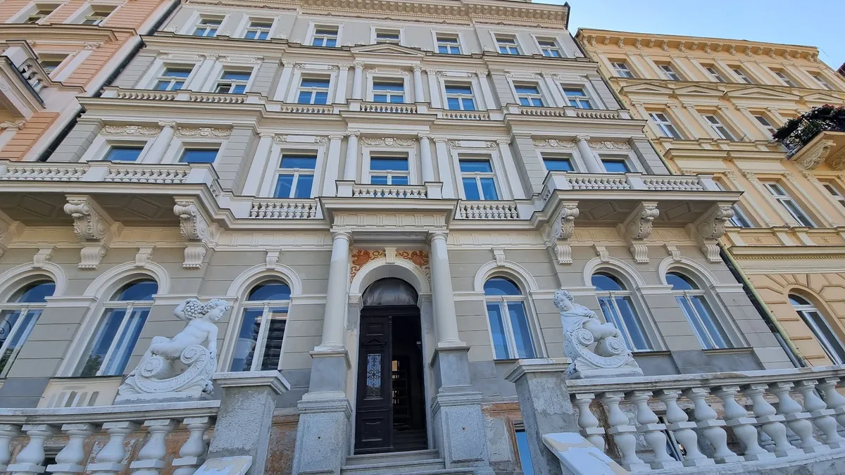 Hotel Rudolf II, Karlovy Vary exterior view