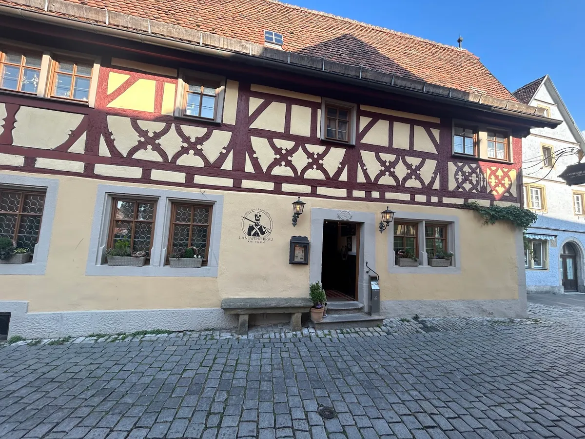 Hotel Schwarzer Adler, Rothenburg Ob Der Tauber exterior view