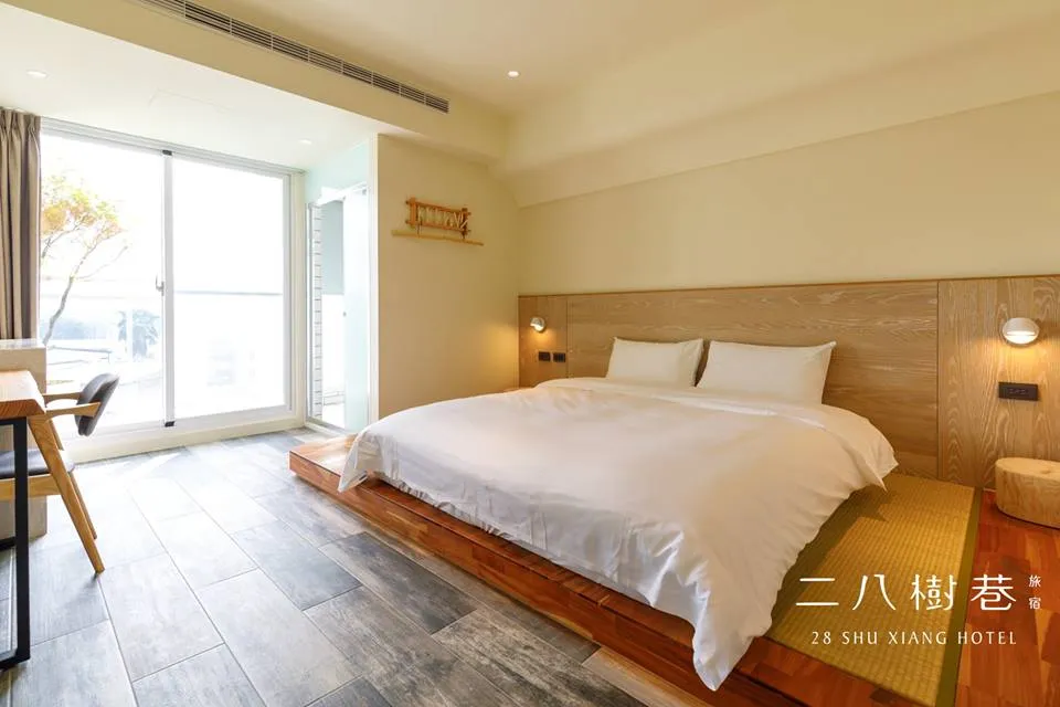 二八樹巷藝術文旅 -호텔 ホテル HoteL 逢甲推薦住宿、家庭親子 情侶閨蜜 商務出差洽公 公司旅遊 人氣必住, Taichung exterior view