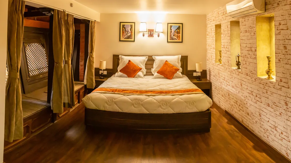 Hotel Traditional and Rooftop cafe, Bhaktapur exterior view
