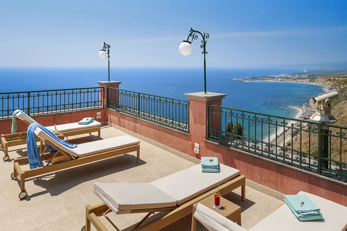 Hotel Villa Schuler, Taormina exterior view