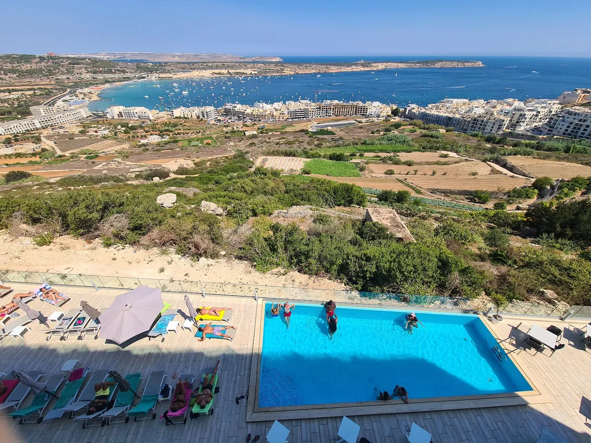 Hotel VIU57, Mellieha exterior view
