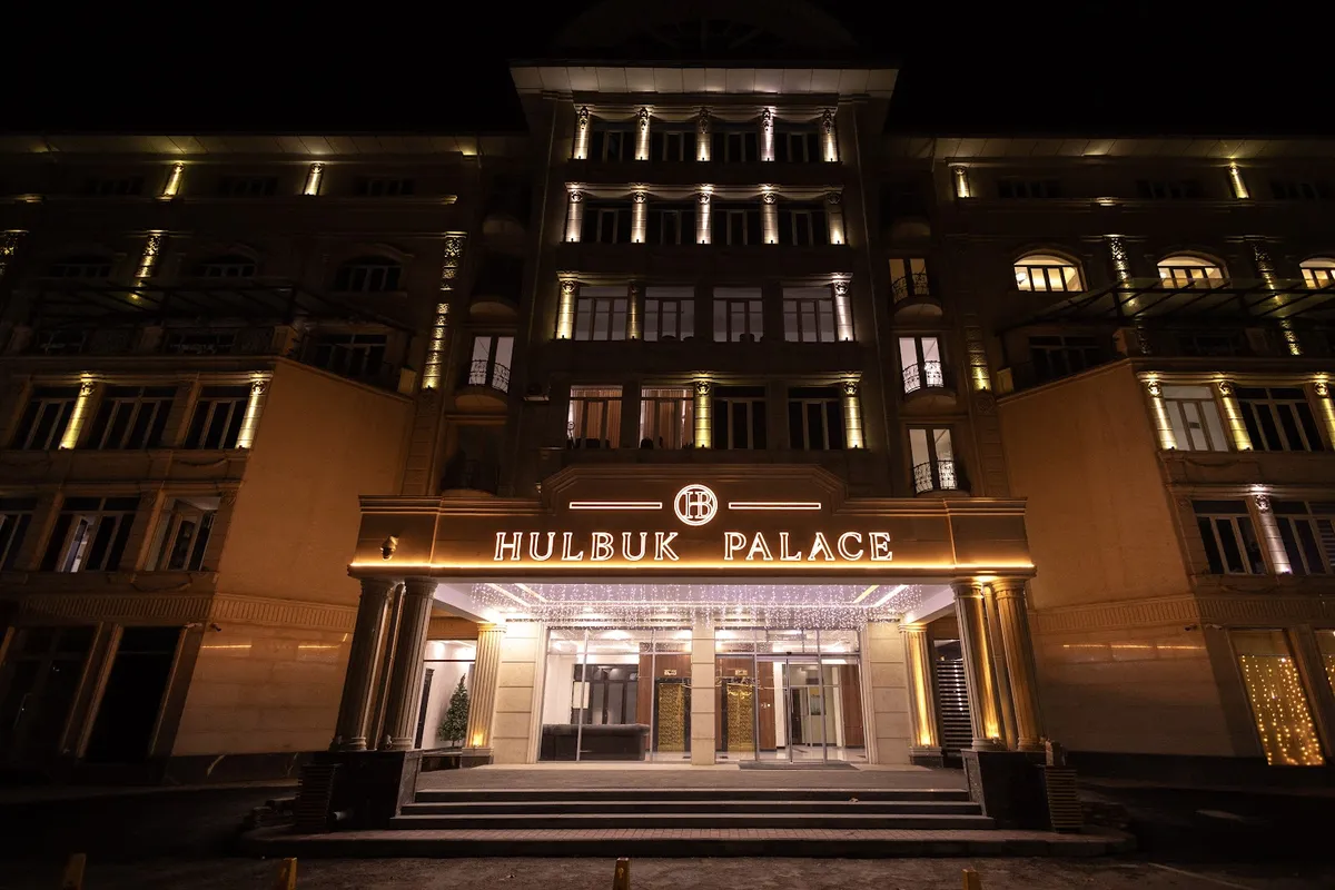 Hulbuk Palace Hotel, Dushanbe exterior view