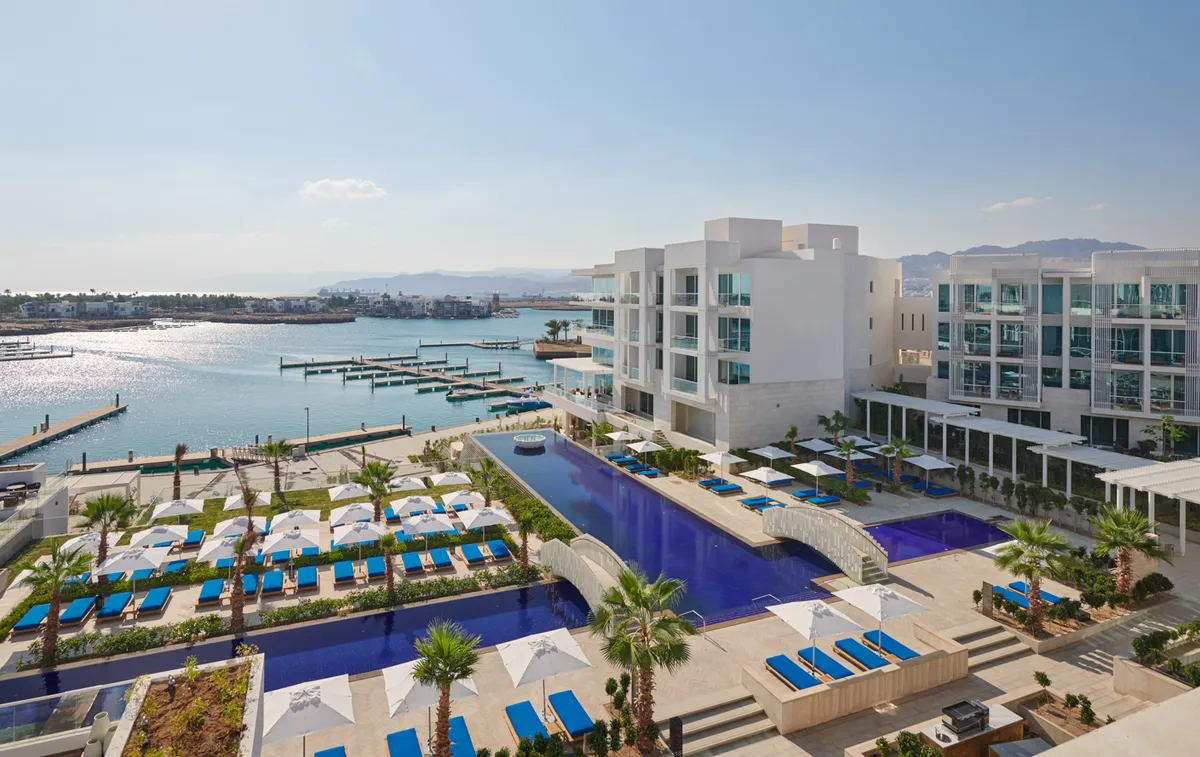 Hyatt Regency Aqaba Ayla, Aqaba exterior view