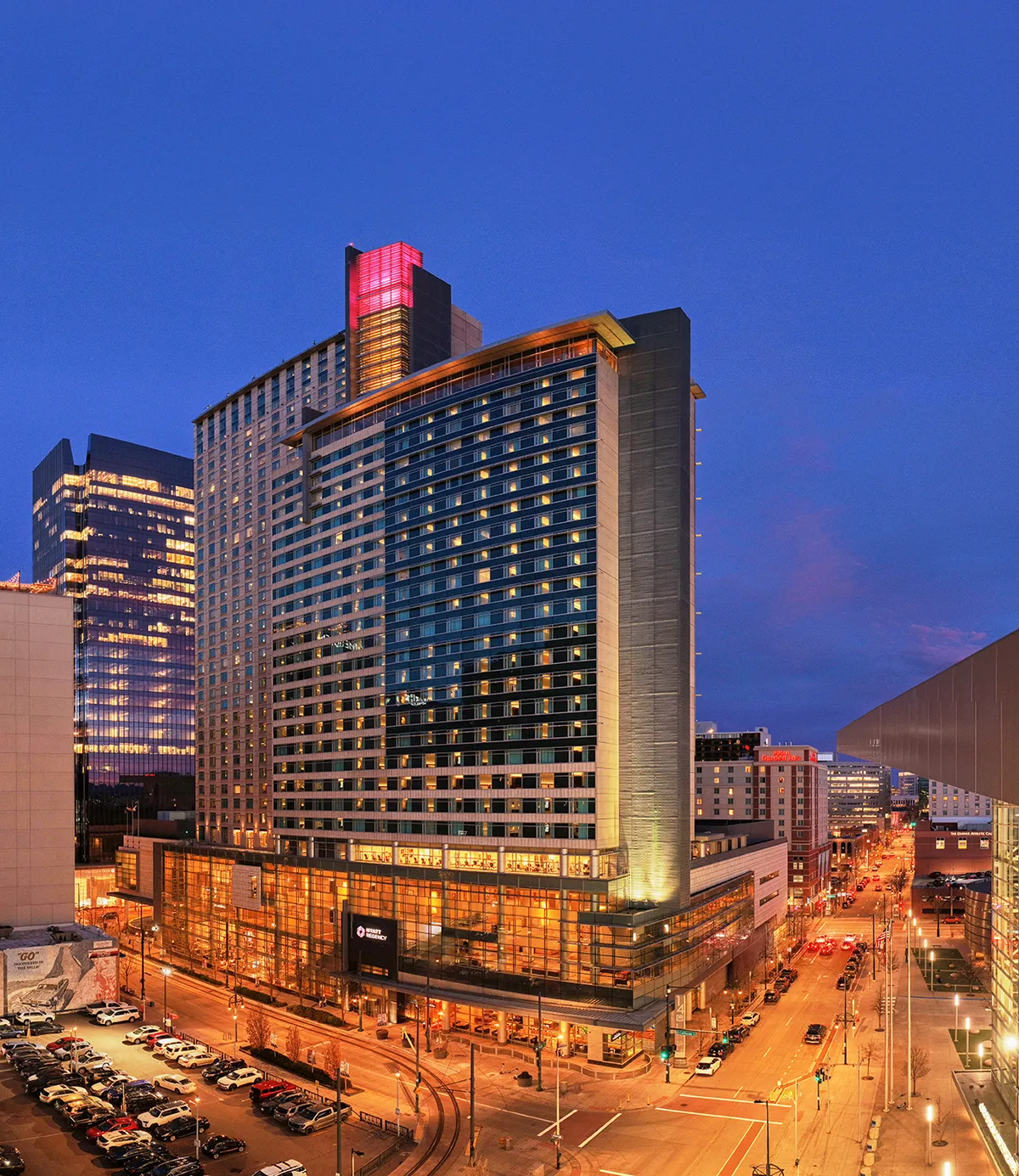 Hyatt Regency Denver at Colorado Convention Center, Denver exterior view