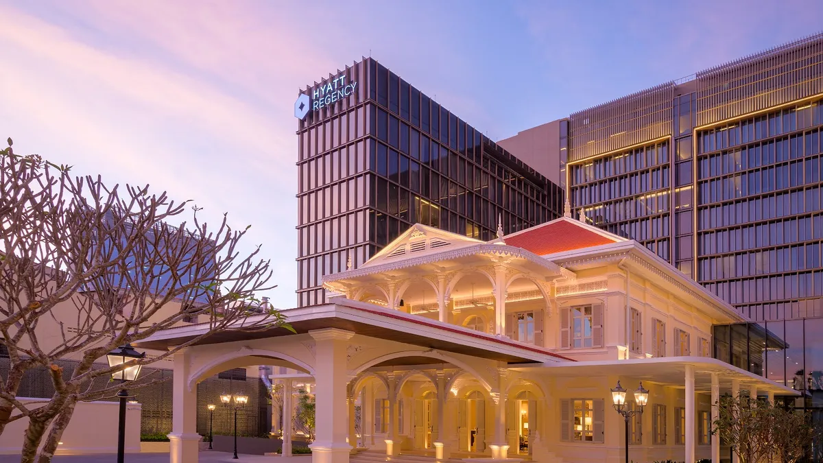 Hyatt Regency Phnom Penh, Phnom Penh exterior view