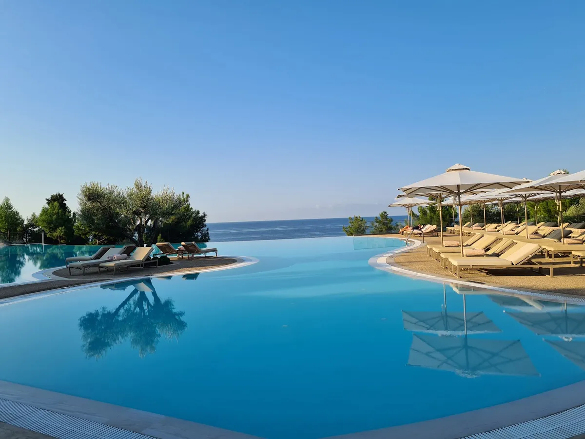 Ikos Oceania, Halkidiki exterior view