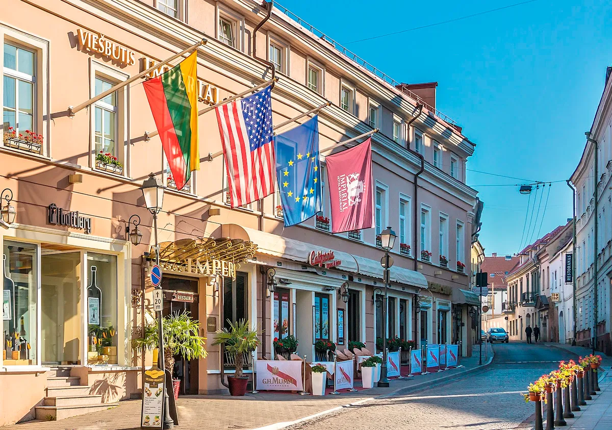 Imperial Hotel & Restaurant, Vilnius exterior view