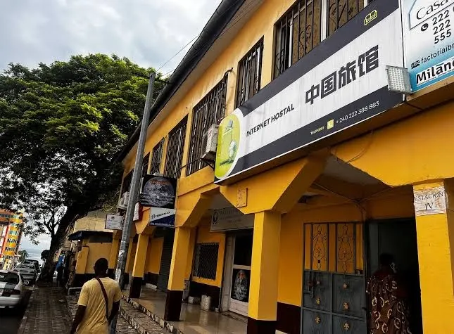 Internet Hostel, Malabo exterior view