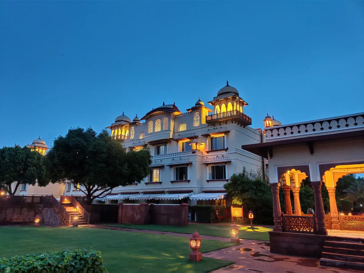 Jai Mahal Palace, Jaipur, Jaipur exterior view
