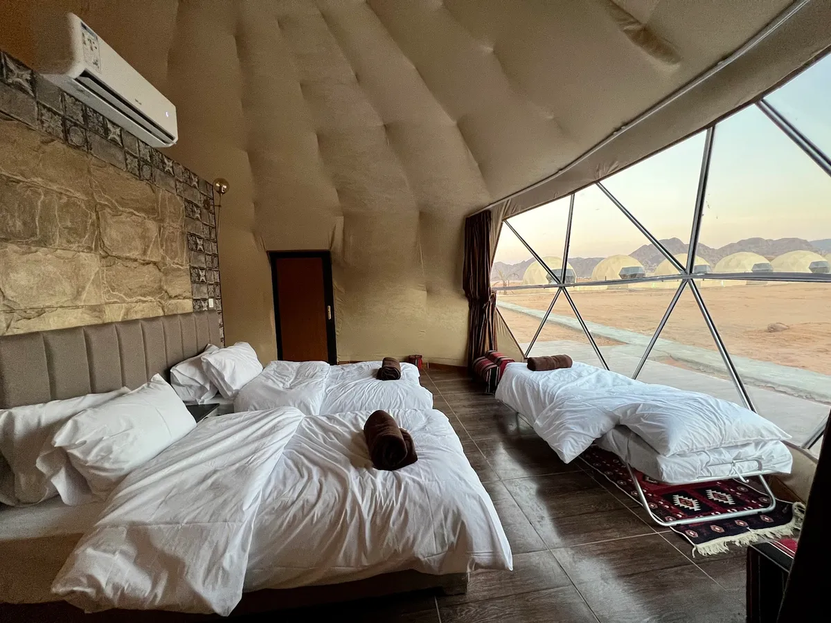 Jordan Memories Luxury Camp, Petra exterior view