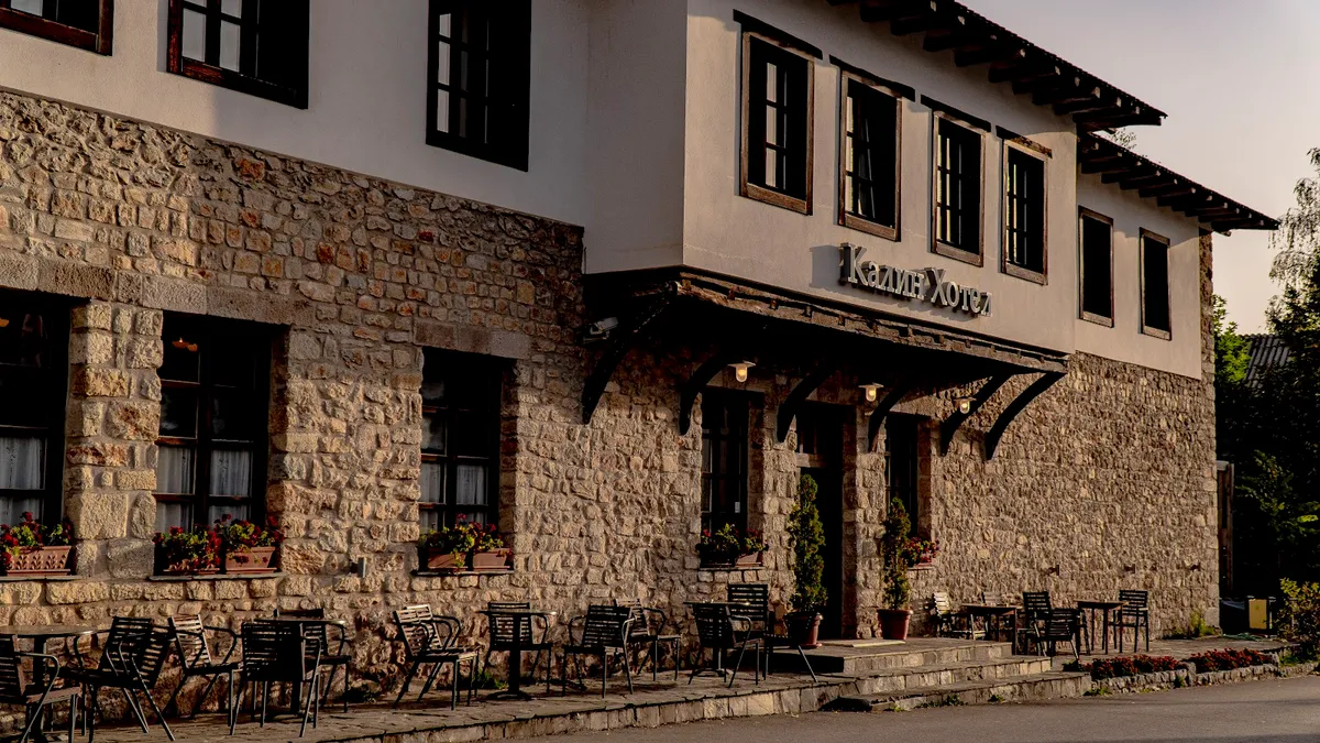 Kalin Hotel, Mavrovo exterior view