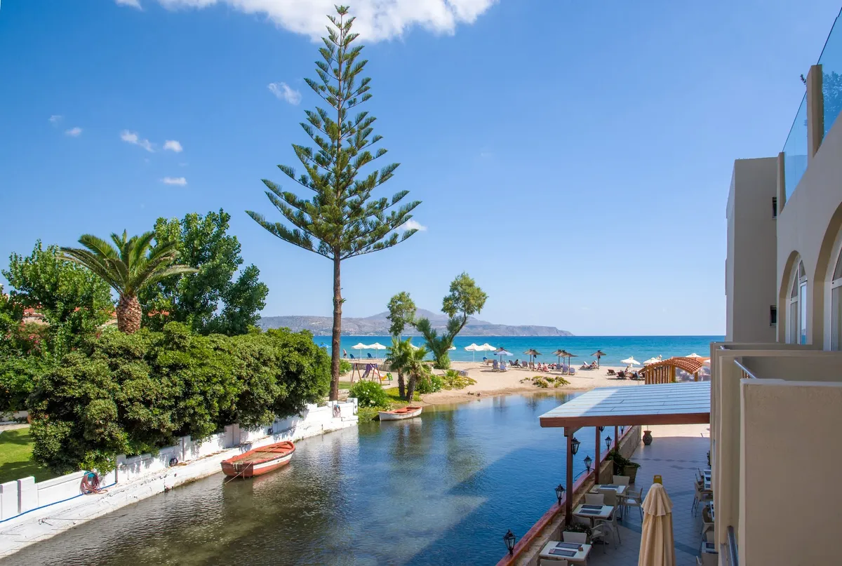 Kalyves Beach Hotel, Crete exterior view