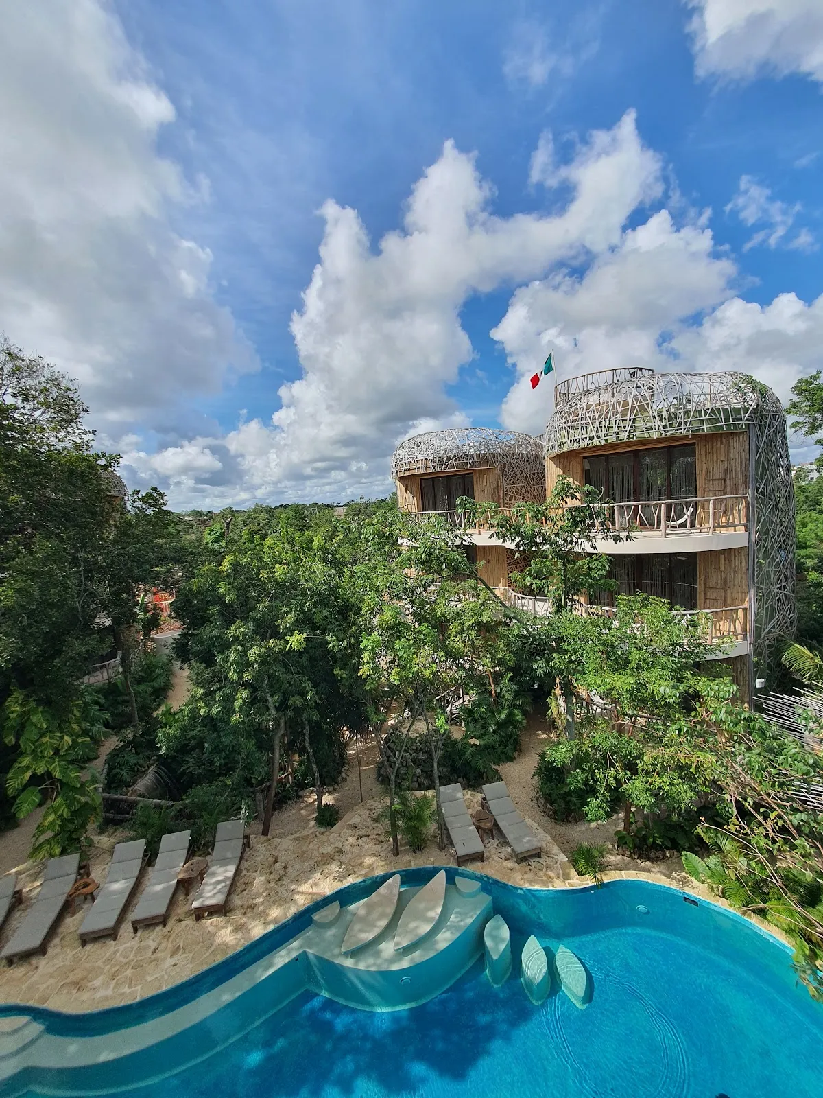 KAN Tulum, Tulum exterior view