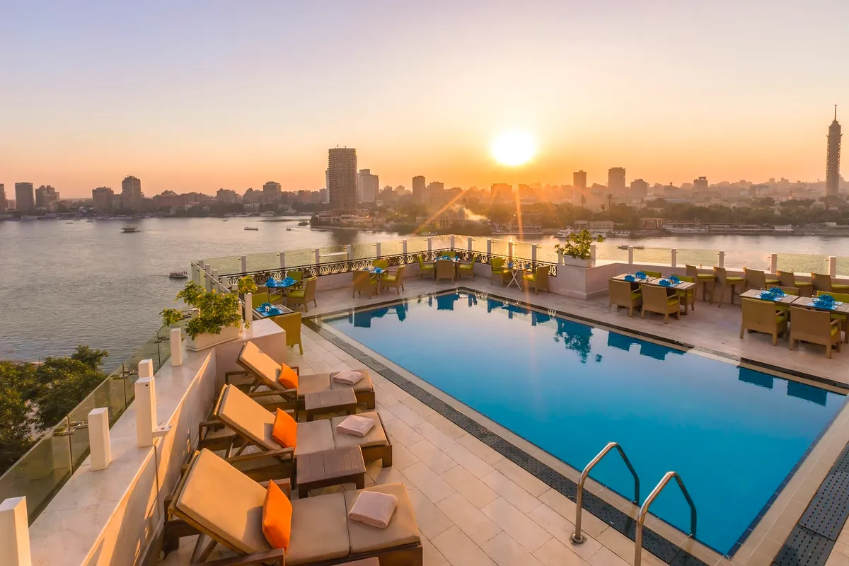 Kempinski Nile Hotel Garden City Cairo, Cairo exterior view
