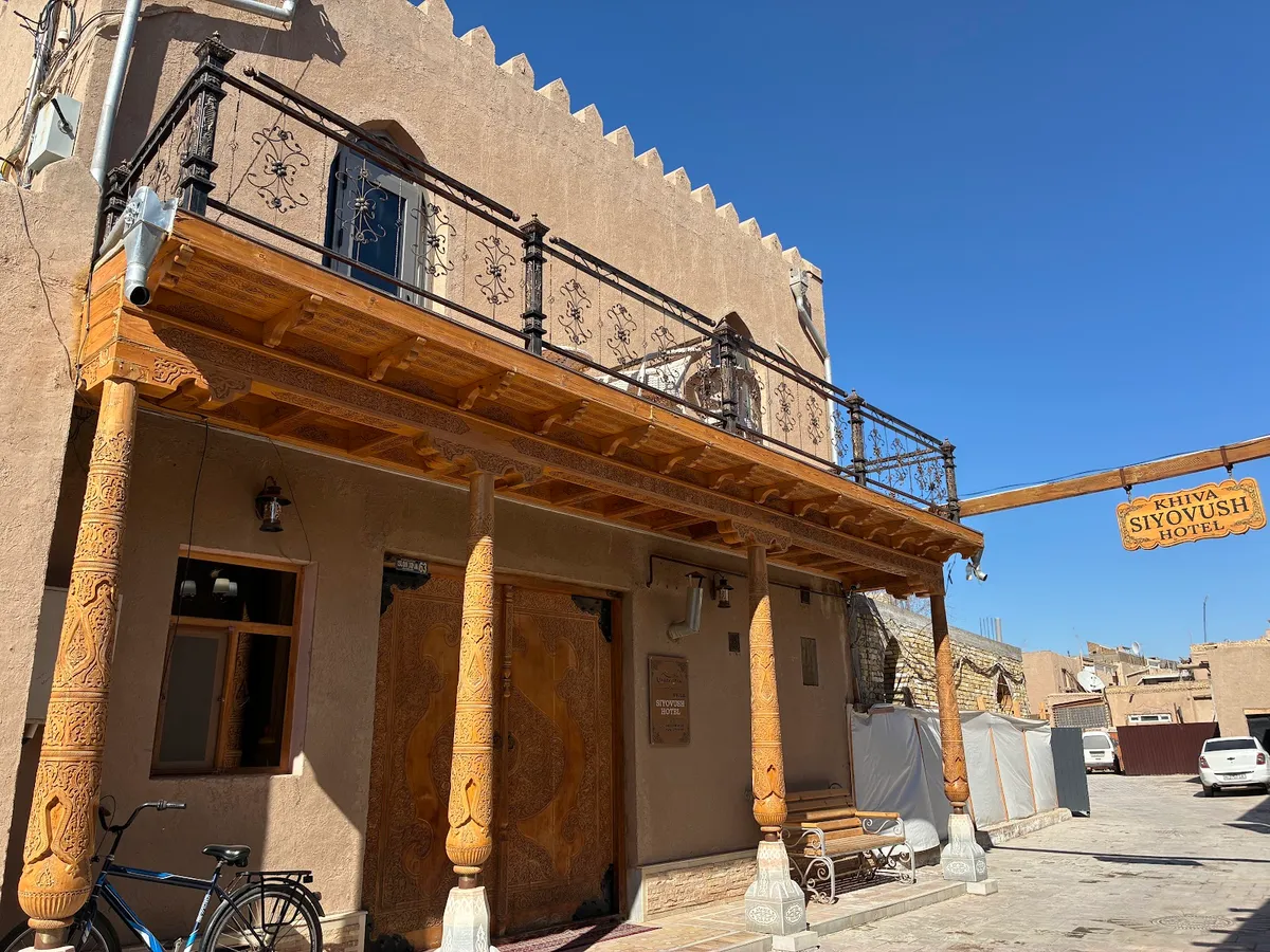 Khiva Siyovush Hotel, Khiva exterior view
