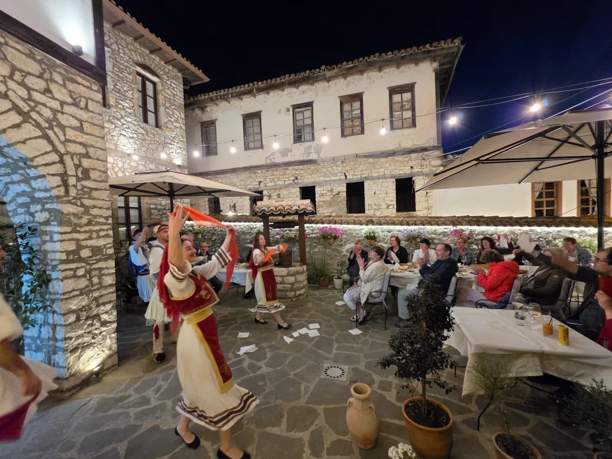 Koroni Boutique Hotel, Berat exterior view